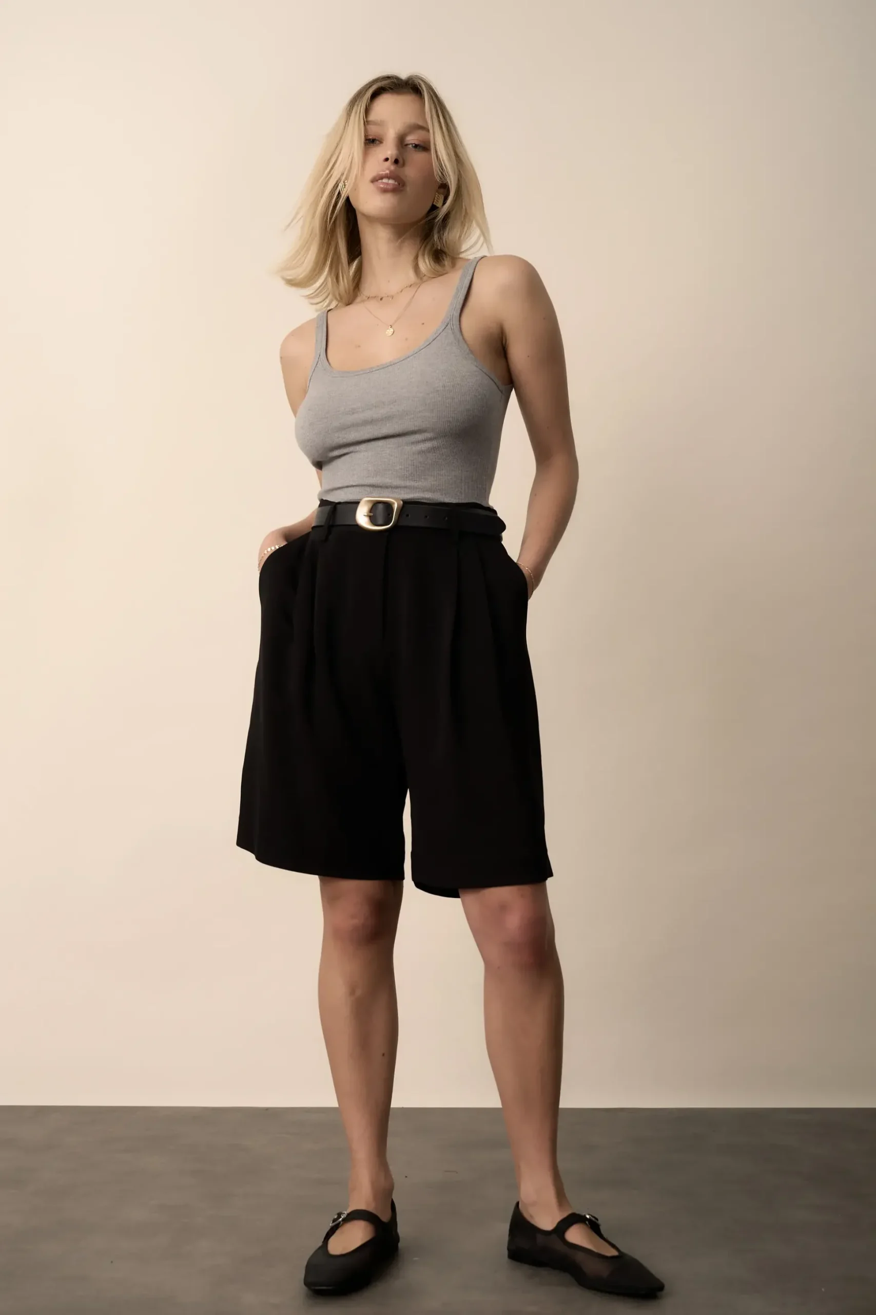 The Pleat Front Short