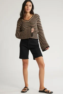 The Relaxed Straight Denim Short