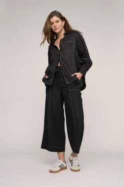 The Seam Detail Linen Shirt