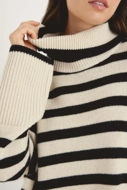 The Wool Blend Striped Sweater