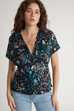 Valentina Bias Cut Top