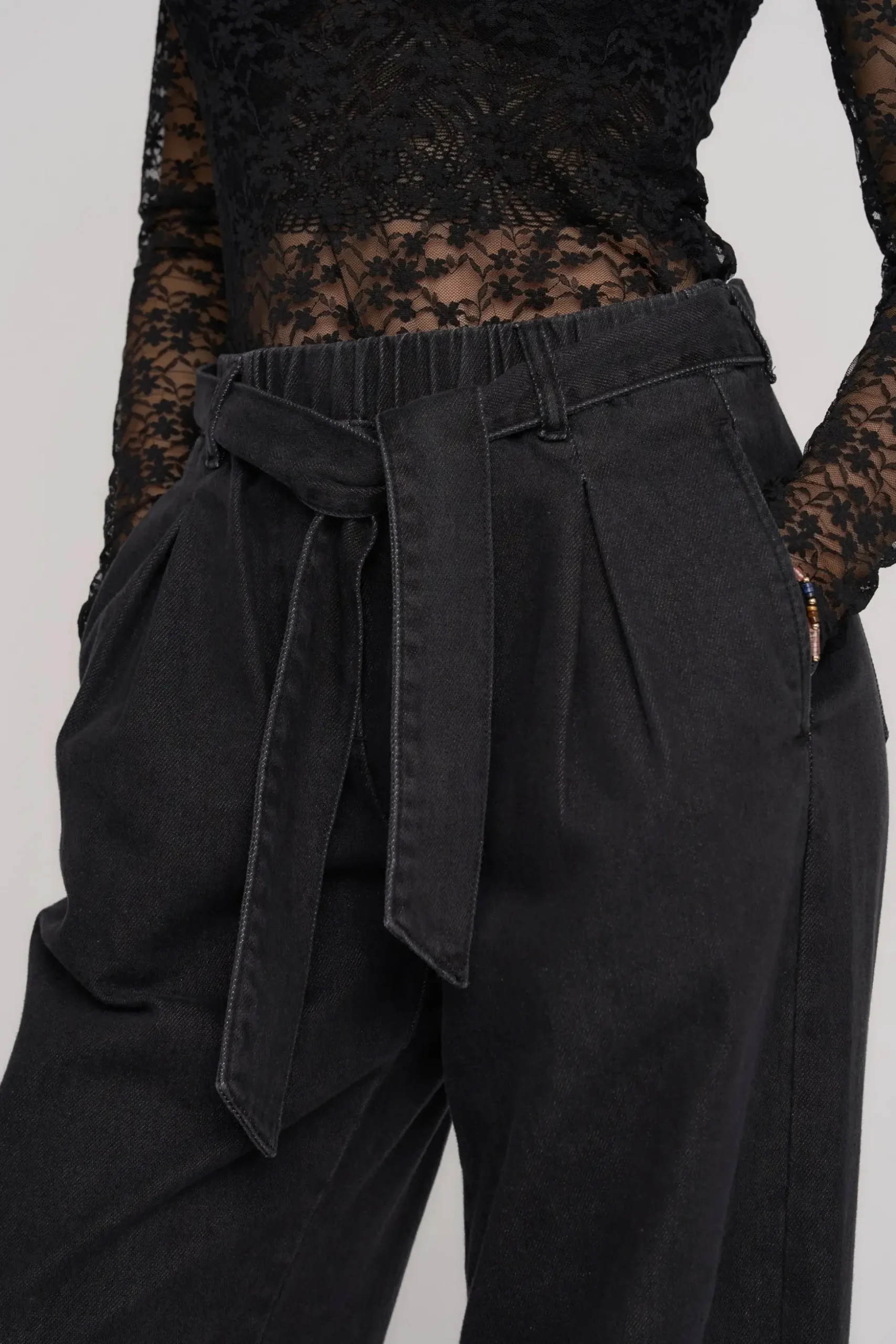 Virginia Tie Detail Jeans