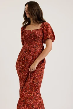 Willow Shirred Detail Dress