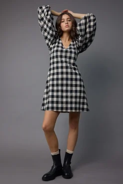Wynter Blouson Sleeve Dress